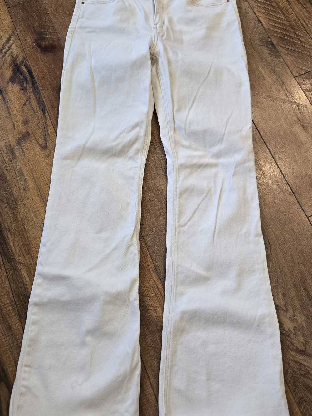 Sincerely Jules White Flare Jeans